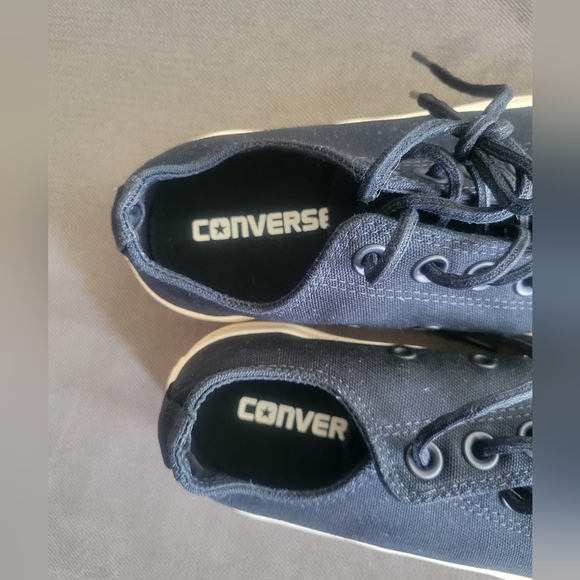 Women's Converse Chuck Taylor All Star Lift Ripple Ox Black/White Size 6 - Picture 2 of 7